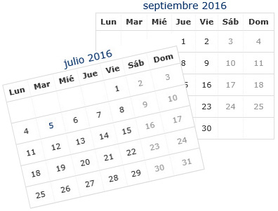 Captura calendario